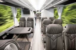 Bus, Setra S411 HD (26PAX), seitenansicht