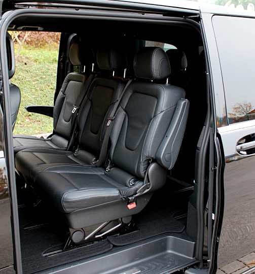Minivan Mercedes-Benz Viano L, innenansicht