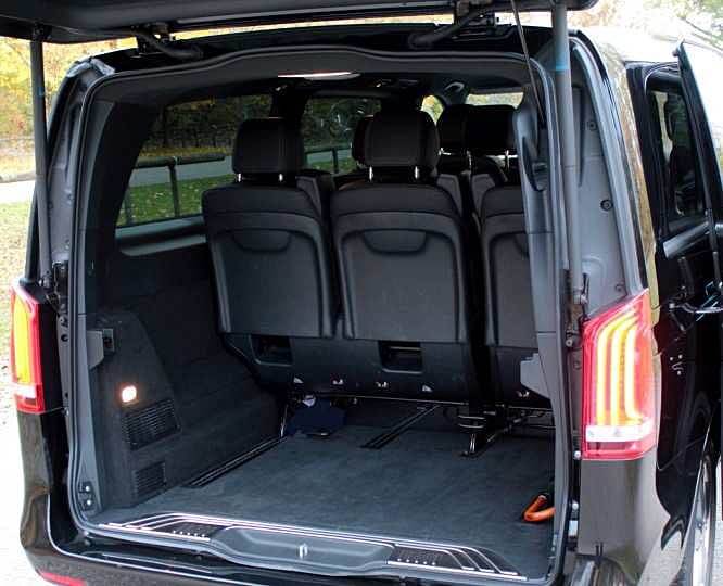 Minivan Mercedes-Benz Viano L, innenansicht